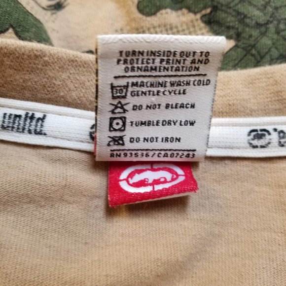 🛍️❤️Ecko Unltd Camo- Rhino Classic Short Sleeve T-Shirt 🛍️❤️ Size S - Picture 7 of 8